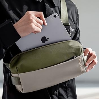 Amazon.com | tomtoc 3L Compact EDC Sling Bag, Chest Shoulder
